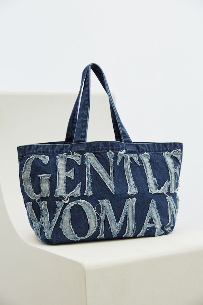 GENTLEWOMEN - DENIM TOTE BAG