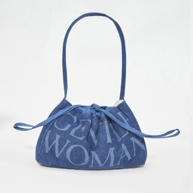 GENTLEWOMEN - DENIM DUMPLING BAG (3 Colors)