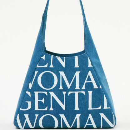 GENTLEWOMEN - Denim Hobo Bag